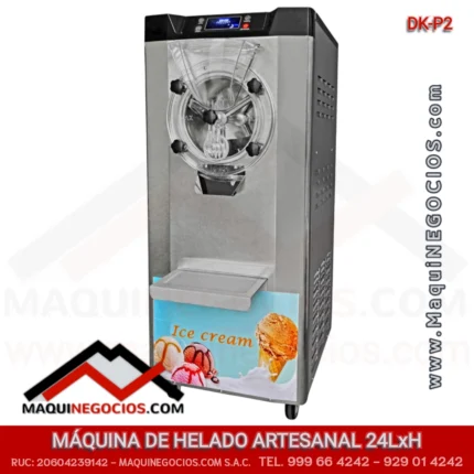 máquina para hacer helado duro artesanal 20 litros